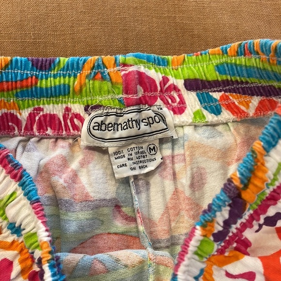 Abernathy Sport vintage abstract 90’s Y2K Fresh Prince shorts - Picture 4 of 6